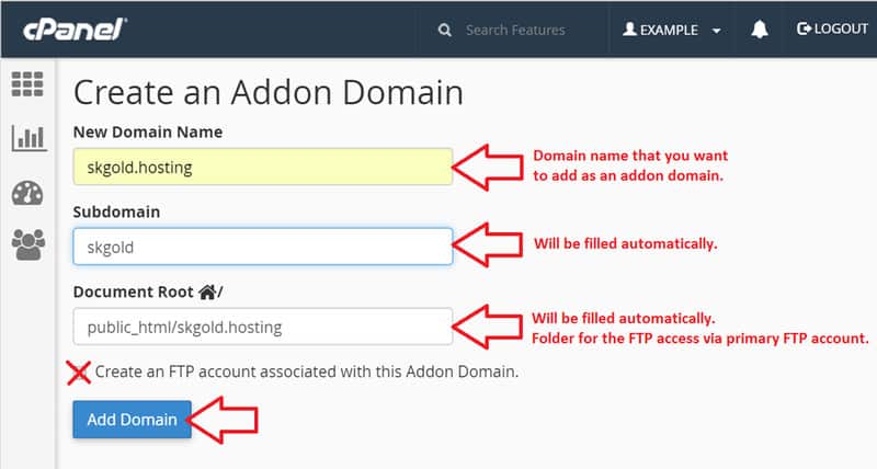 Addon Domain là gì