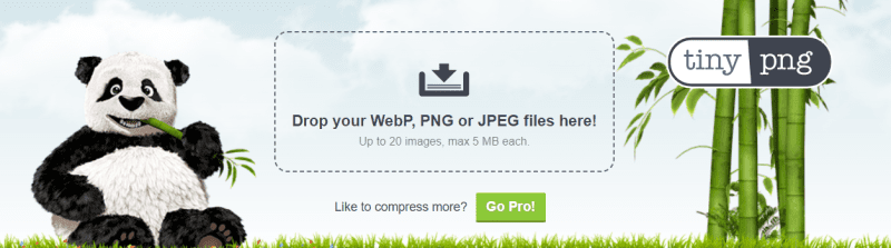 Tiny PNG là website giúp bạn nén ảnh nhanh chóng