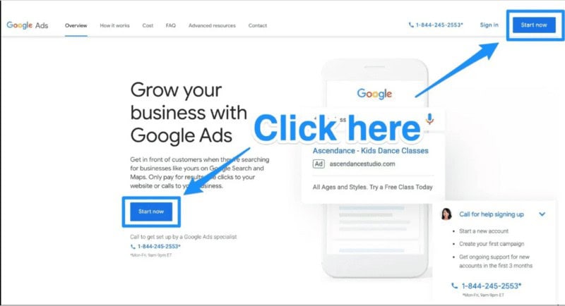 chạy quảng cáo google ads