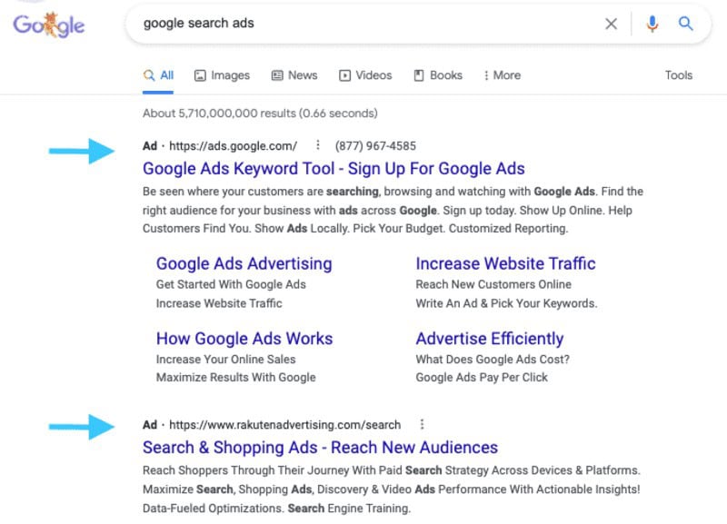 google search ads là gì