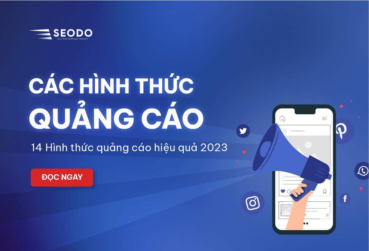 các hình thức quảng cáo