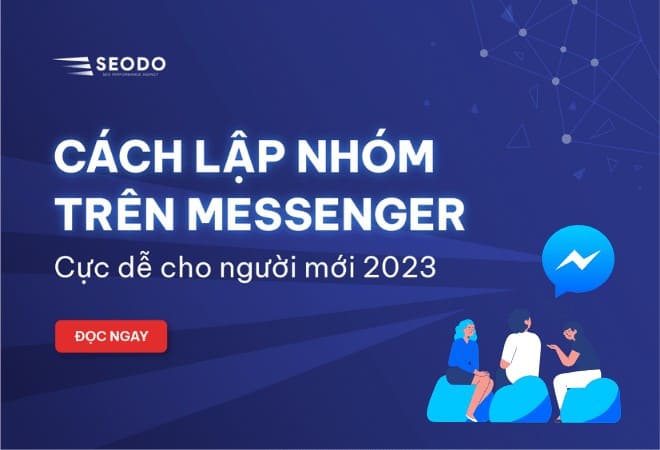 cách tạo nhóm trên messenger