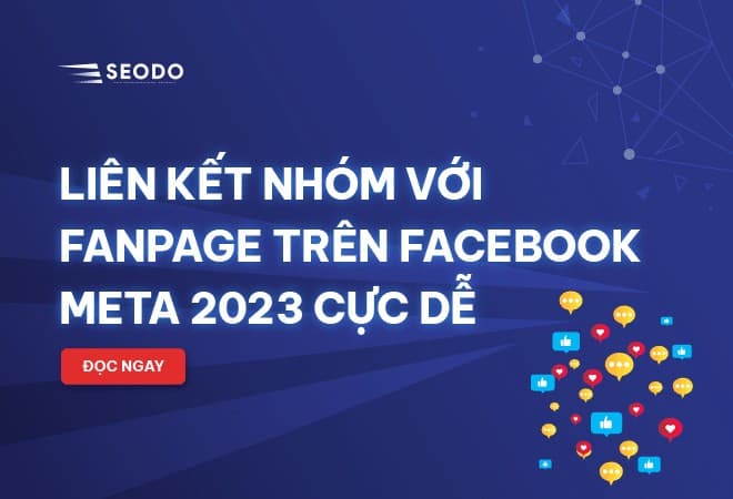 liên kết nhóm với fanpage