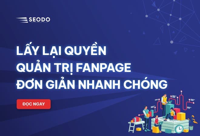 lấy lại quyền quản trị fanpage