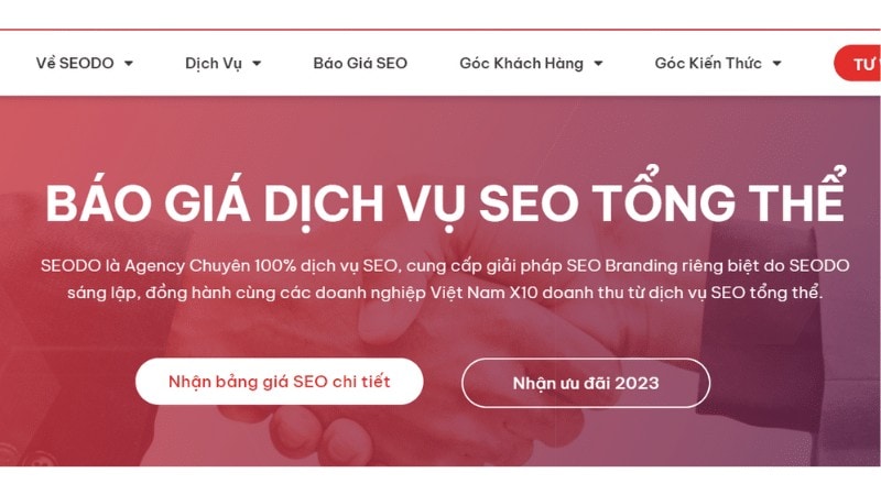 báo giá dịch vụ SEO Quảng Nam