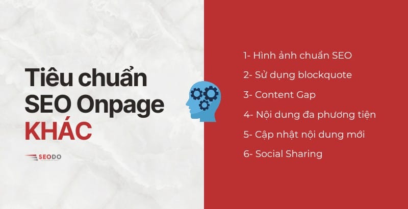 SEO Onpage là gì? Checklist 32 tiêu chuẩn tối ưu SEO Onpage