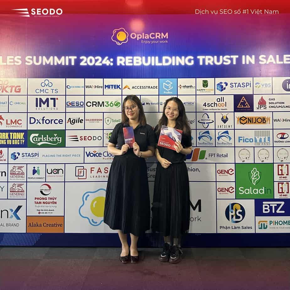 SEODO Tham Dự Sales Summit 2024 - Xây Dựng Lại Niềm Tin Trong Bán Hàng