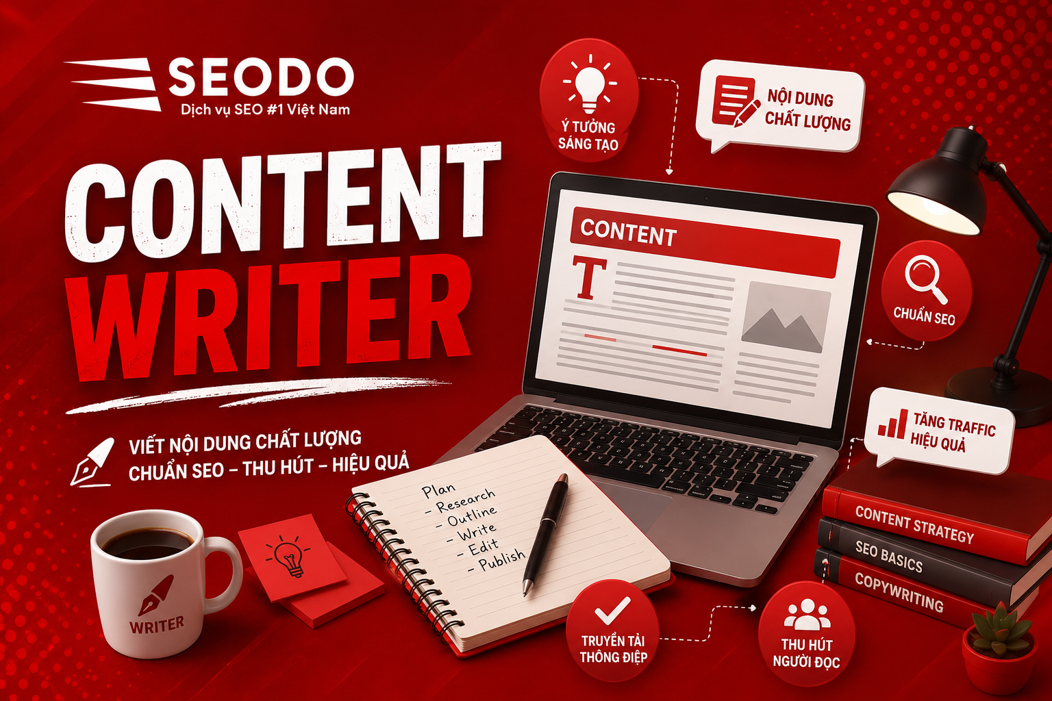 Content Writer Là Gì? 11 Mẹo Content Để Thu Hút Nhiều Organic Traffic Và Reader