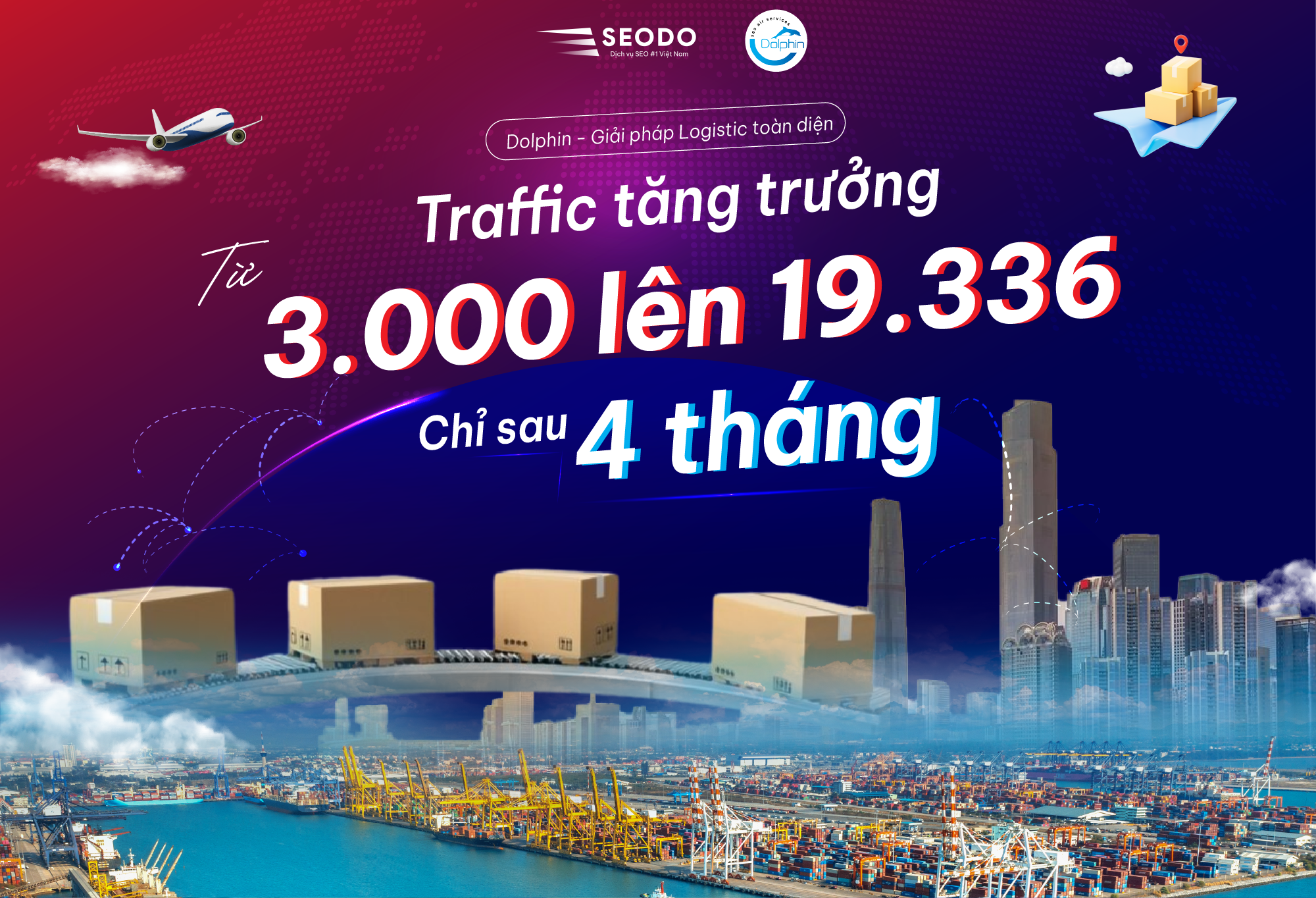 SEO Case Study: Tăng ~17.000 Traffic Trong 4 Tháng Cùng Dolphin