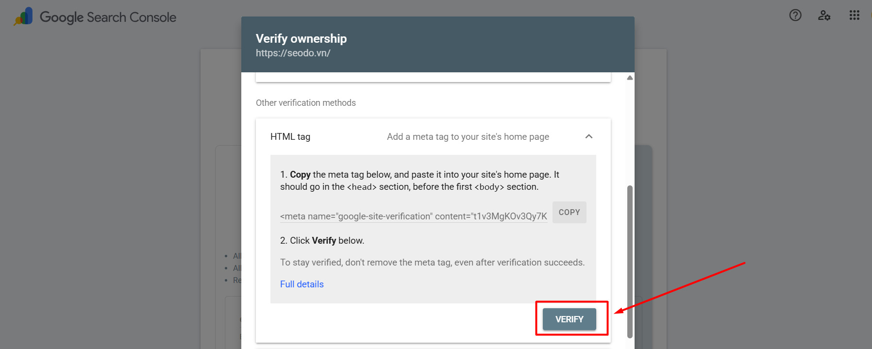 Google Search Console là gì? Hướng dẫn cài đặt và sử dụng từ A-Z 29 google-search-console-gsc-la-gi (16)