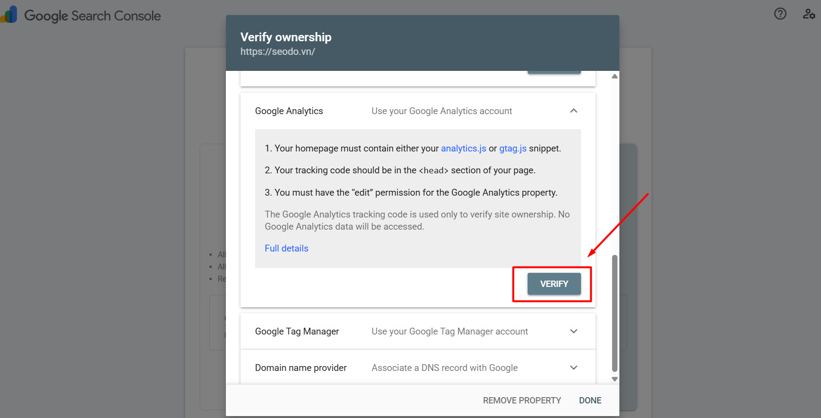Google Search Console là gì? Hướng dẫn cài đặt và sử dụng từ A-Z 30 google-search-console-gsc-la-gi (8)