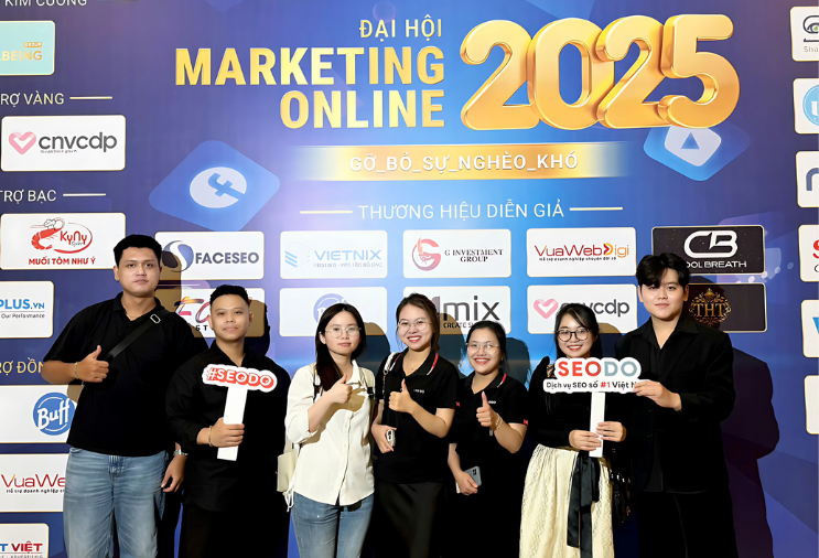 SEODO đồng hành cùng Sư kiện Đại hội Marketing Online 2025