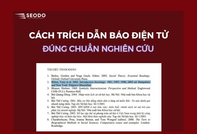 Hướng Dẫn Cách Trích Dẫn Báo Điện Tử Đúng Chuẩn