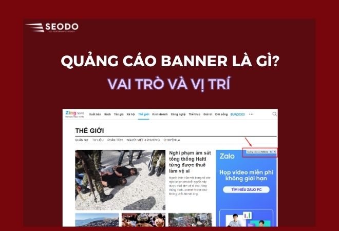 Quảng Cáo Banner Là Gì? Vai Trò Và Vị Trí Của Banner