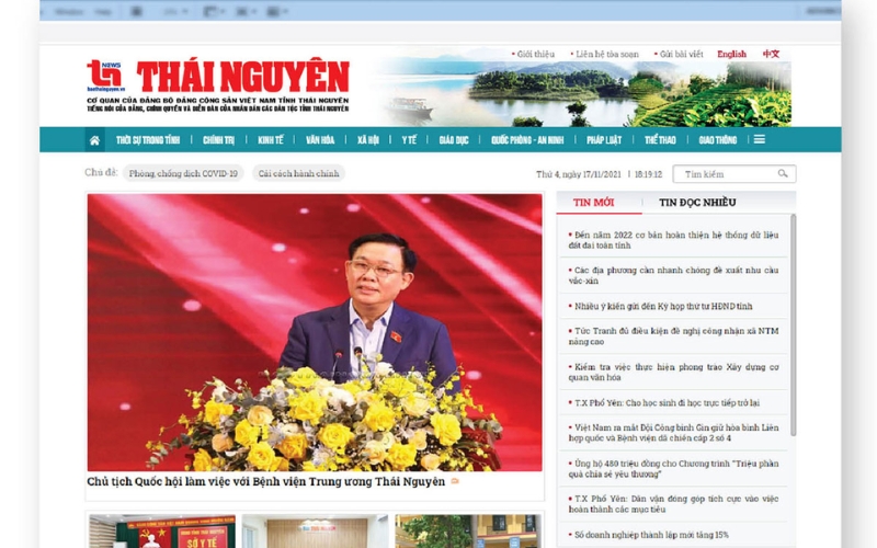 Báo Thái Nguyên: Kênh thông tin uy tín, nhanh chóng và chính xác