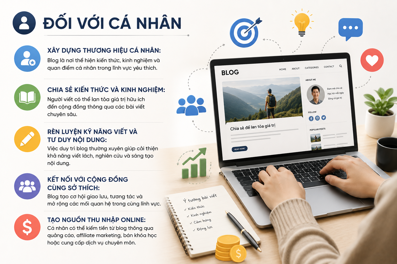 Blog là gì? Hướng dẫn tạo Blog, viết bài và kiếm tiền cho người mới 26 blog la gi (2)
