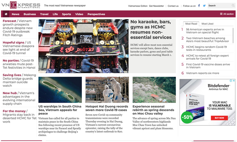 báo điện tử nào được đọc nhiều nhất báo điện tử nào được đọc nhiều nhất