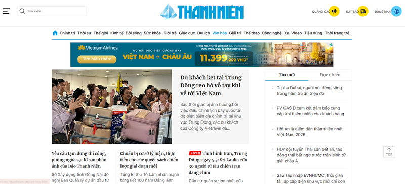 báo điện tử nào được đọc nhiều nhất báo điện tử nào được đọc nhiều nhất