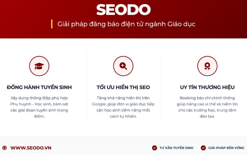 Báo PR ngành giáo dục