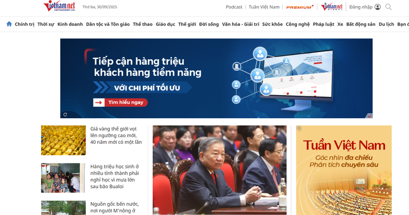 báo vietnamnet có uy tín không