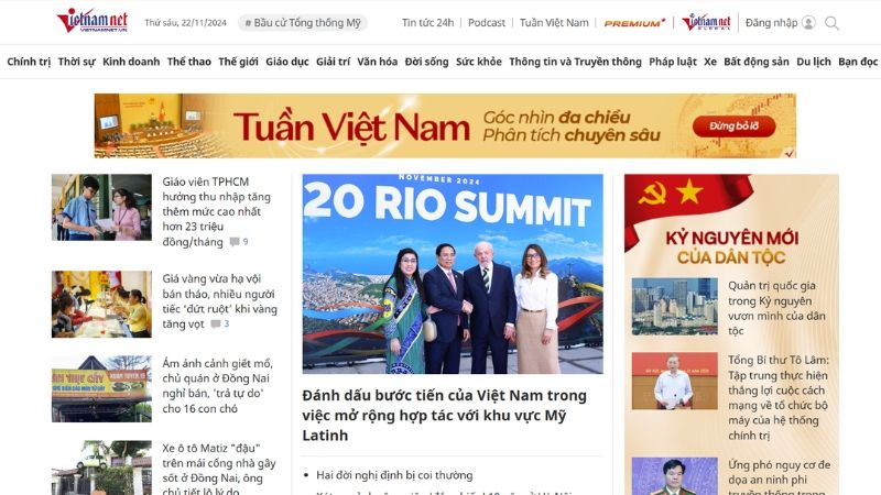 báo vietnamnet có uy tín không